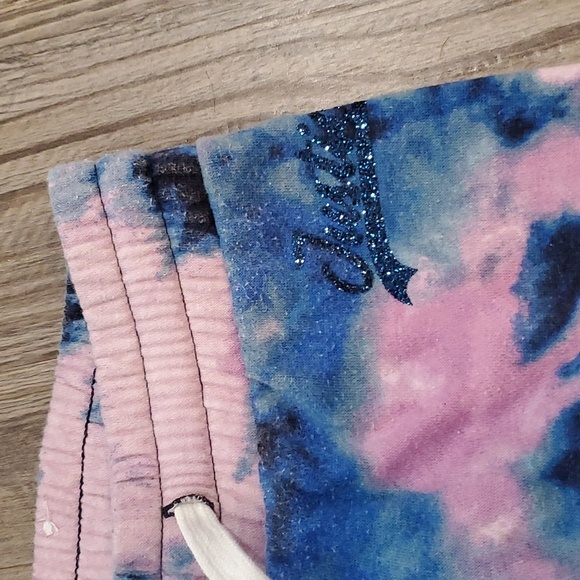Justice Matching Tie Dye Set Hooded Sweatshirt with Joggers Size Small 7… - Picture 5 of 10